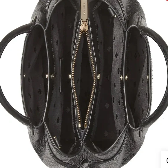 Kate Spade Dumpling Small Satchel Bag in Black color - Picture 9 of 16